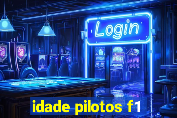 idade pilotos f1